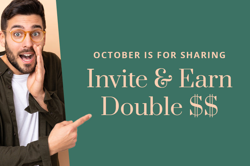 Invite & Earn Double Dollars Terms and Conditions