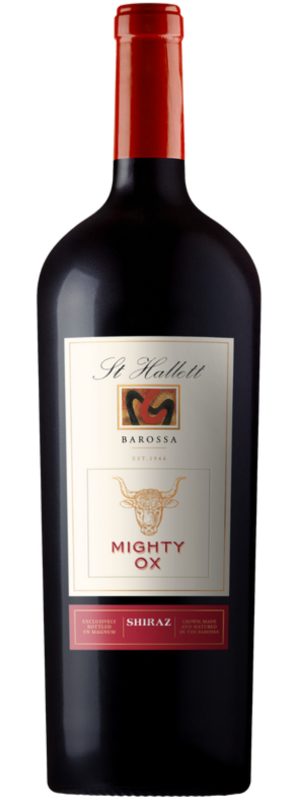 St Hallett Mighty Ox Shiraz 2019 (3 x 1.5L Magnum) - cork
