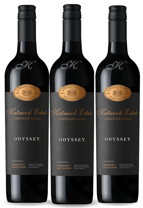 Katnook Odyssey Cabernet Sauvignon 2021 - 3 pack