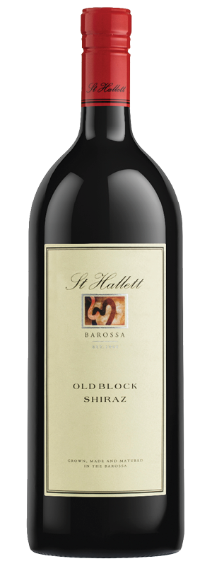 St Hallett Old Block Shiraz 2015 Magnum - 1 x 1500mL