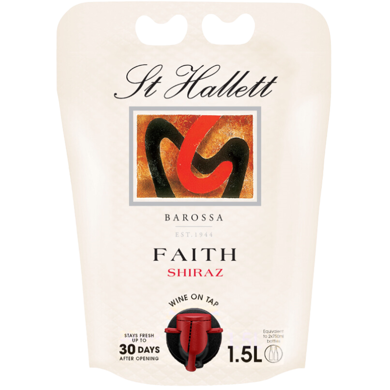 St Hallett Faith Shiraz Bagnums 1.5L